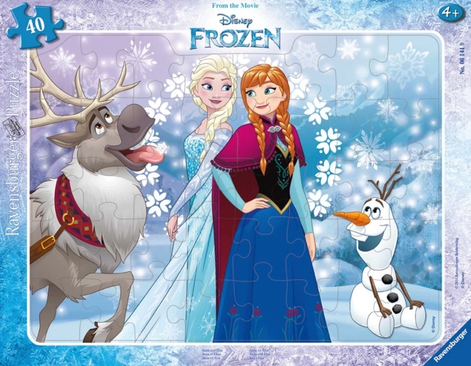 Ravensburger Puzzel Frozen Anna en Elsa 40 stukjes