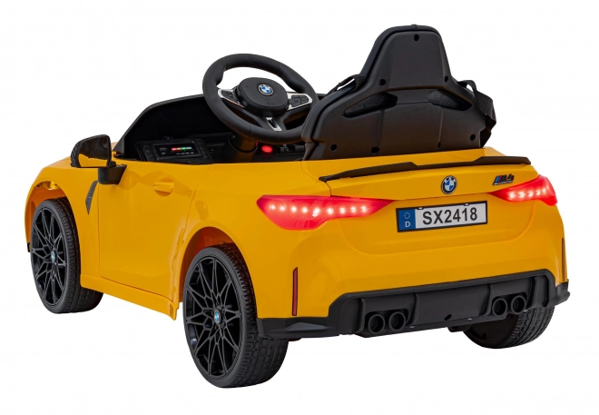 BMW M4 Witte Voertuig – Gele