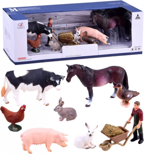 Boerderijfiguren set met boer – Collectie