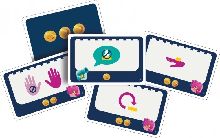 Kaarten die het spel aansturen