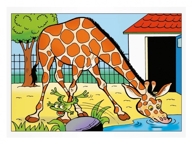 Kleurboekjes MFP Bezoek aan de Dierentuin