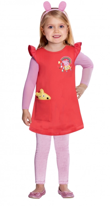 Peppa Varken Kostuum, 2-3 jaar