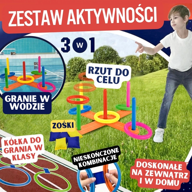 Set 3-in-1 buiten spelpakket van Woopie