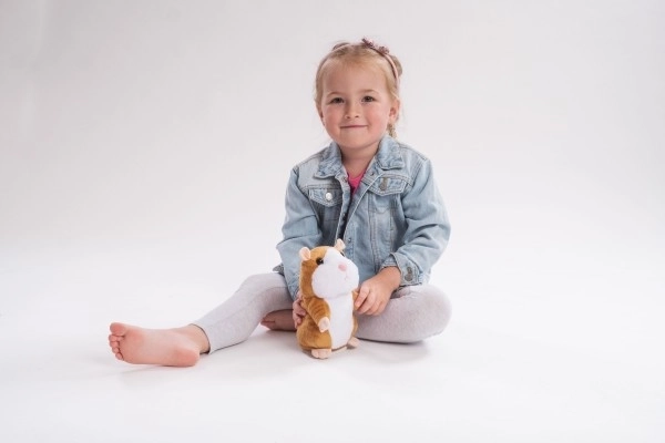 Sprekende pluche hamster Mireček