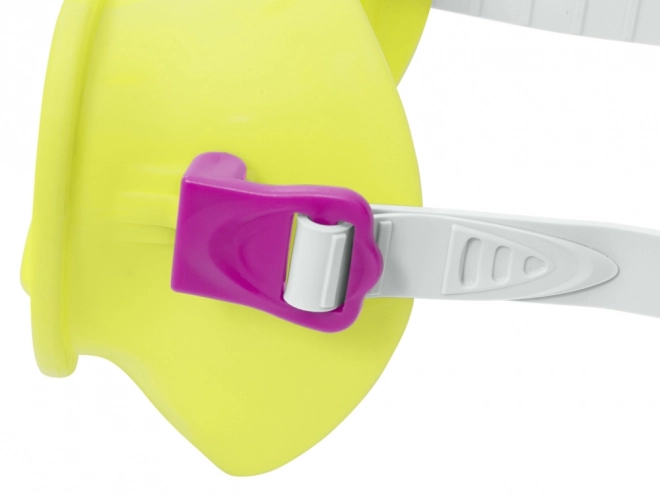 Bestway duikmasker met snorkel voor kinderen 3+ – Geel