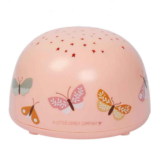 A Little Lovely Company Projectielamp – Vlinders