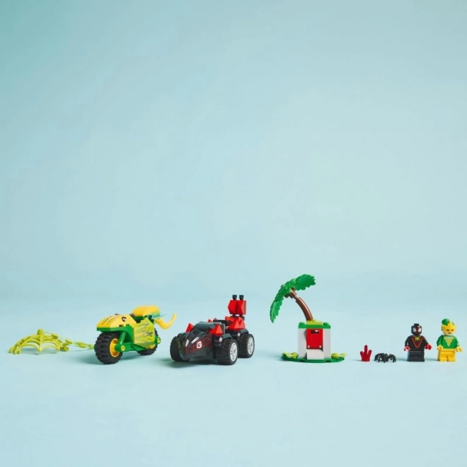 LEGO SPIDEY en zijn geweldige vrienden: dino-achtervolging van Spin en Electro (4+, 124 onderdelen)