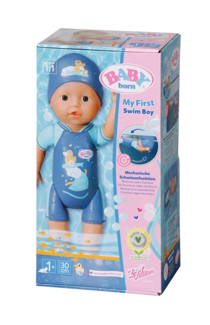BABY born Mijn Eerste Zwemmertje, jongetje, 30 cm