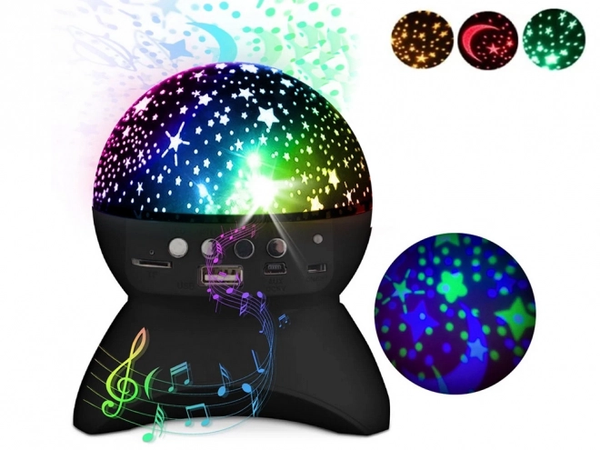 Sterrennacht Projector met LED en Bluetooth Speaker