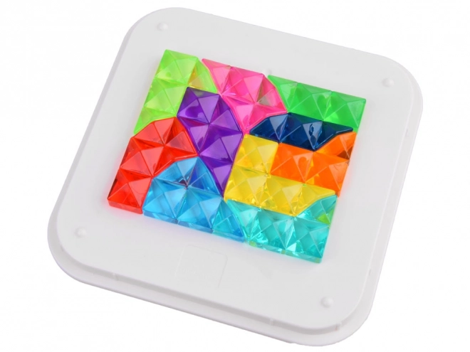 Kleurrijke diamanten puzzel