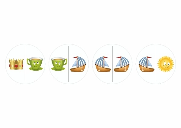 Kinderspelletjes voor de kleintjes 3-in-1 gezelschapsspel in een metalen doosje