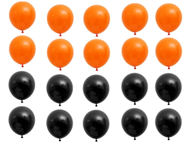 Twee iconische kleuren voor Halloween