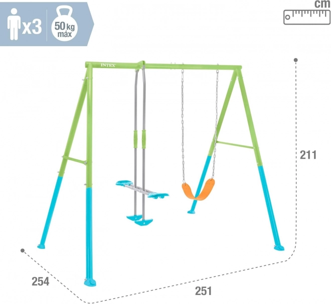 Kinder tuin schommel INTEX Glider