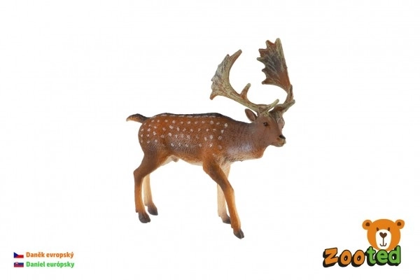 Europese damhert plastic 13cm in zakje