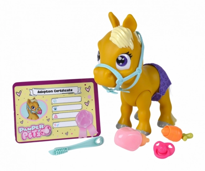 Pamper Petz Pony met luiertaart