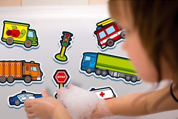 Mijn eerste auto's - Waterstickers