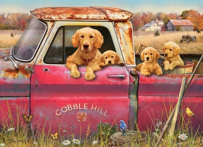 Puzzle COBBLE HILL Boerderij – 1000 stukjes