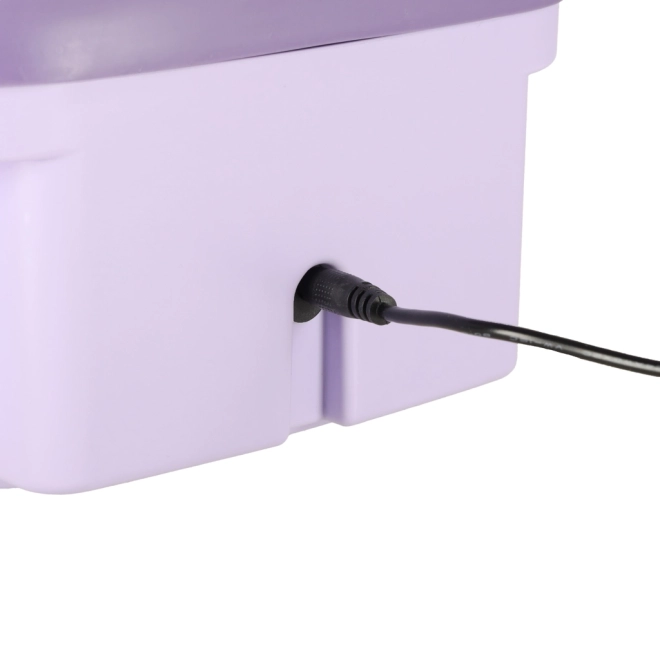 Opvouwbare reis mini wasmachine 8L paars