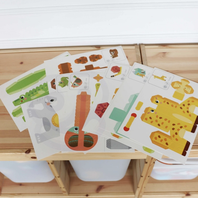 Woopie art&fun creatieve set origami 3D dieren