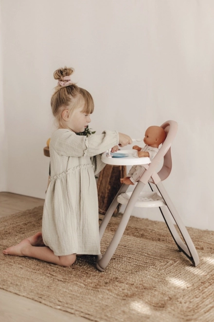 Beige kinderstoel voor pop BN