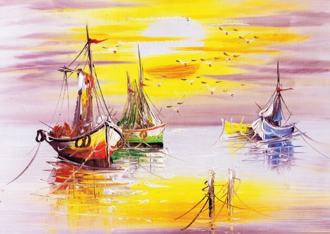 ART PUZZLE Puzzel Zonsondergang 500 stukjes