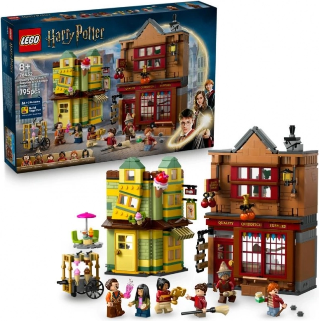Eerste Klas Zwerkbalbenodigdheden en IJssalon LEGO Harry Potter