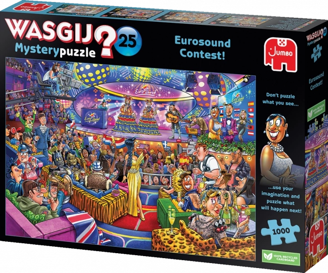 JUMBO Puzzel WASGIJ Mystery 25: Eurosound Wedstrijd! 1000 stukjes