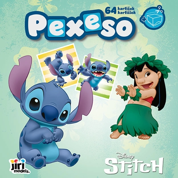 Pexeso in boekje Lilo & Stitch