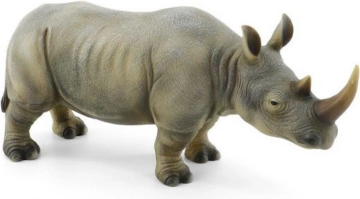 Witte neushoorn figuur 28,5 cm