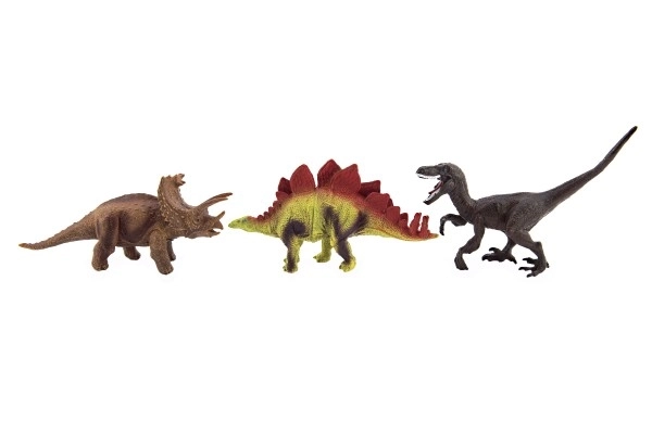 Dinosaurus plastic 15-18cm 5 stuks in zak