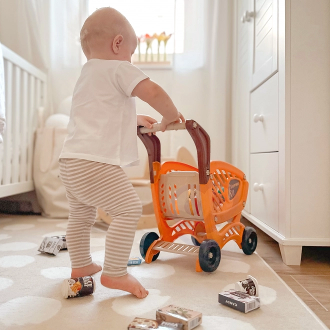 Kinderwinkelwagentje met accessoires van Woopie