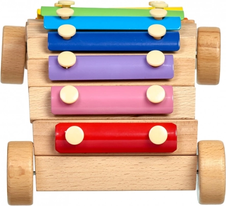 Rijdend speelgoed en instrument in één
