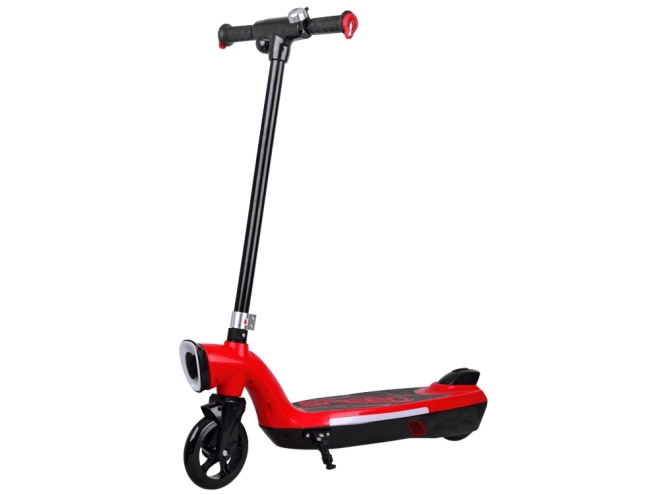 Elektrische step met LED verlichting – Rood