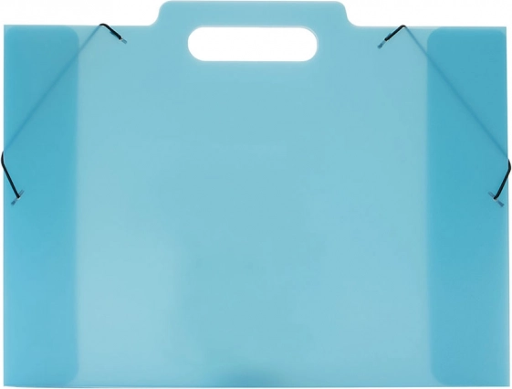 Drievakmap voor tekeningen A3 blauw Opaline Frosty