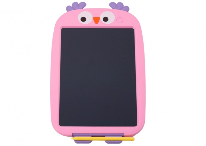 Grafische Teken Tablet voor Kinderen Roze Met Vogelmotief