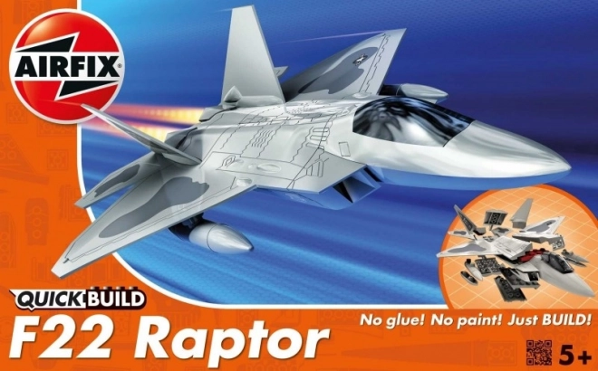 Plastic model QUICKBUILD F-22 Raptor