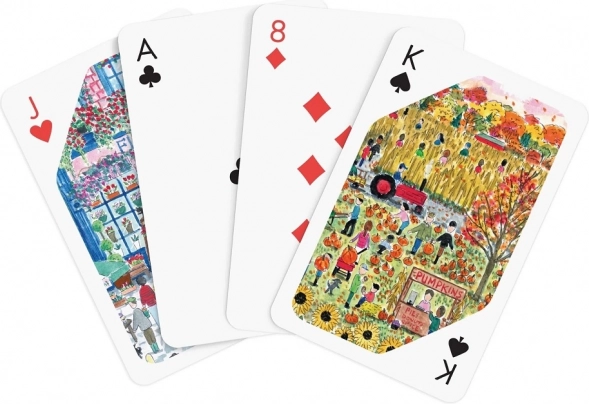 Twee complete kaartendecks