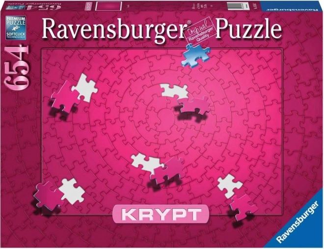 Ravensburger puzzel Krypt roze 654 stukjes