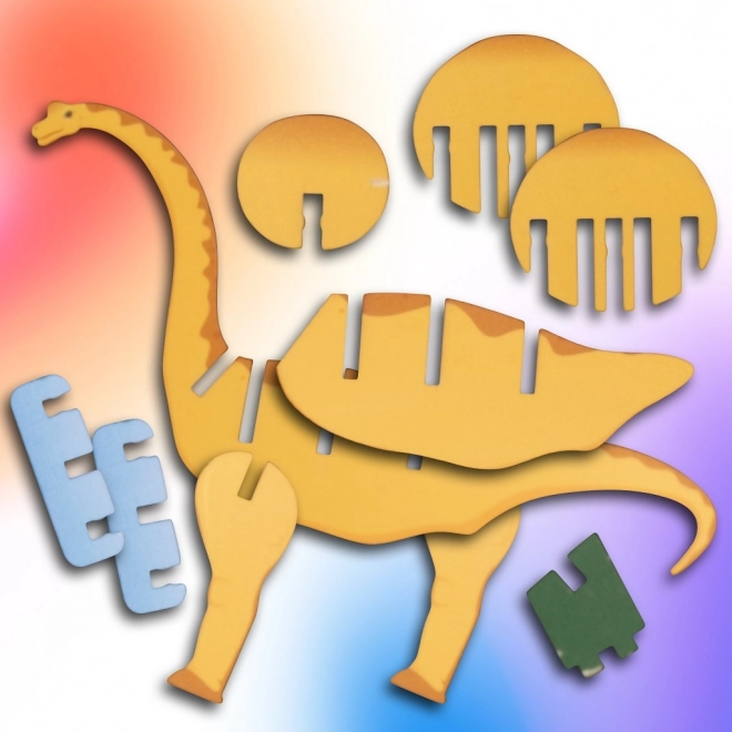 EscapeWelt 3D houten puzzel Brontosaurus