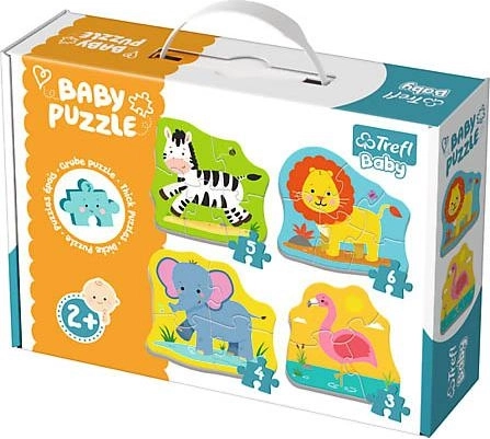 Baby puzzel met diertjes