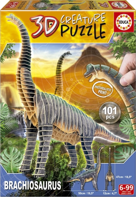 3D-puzzel Brachiosaurus - 101 stukjes