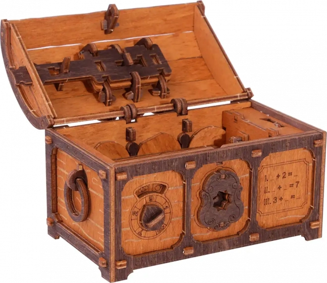 Escape Room Schatkist houten 3D-puzzel