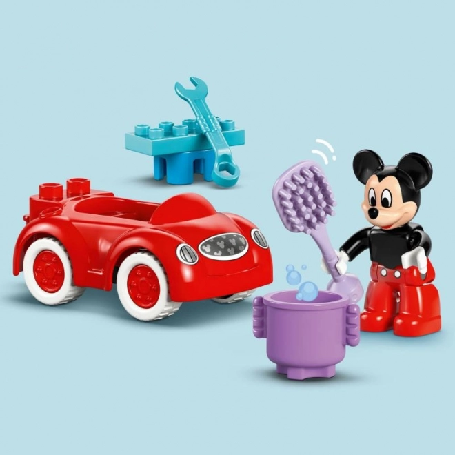LEGO DUPLO 10454 Mickey's Clubhuis en Auto