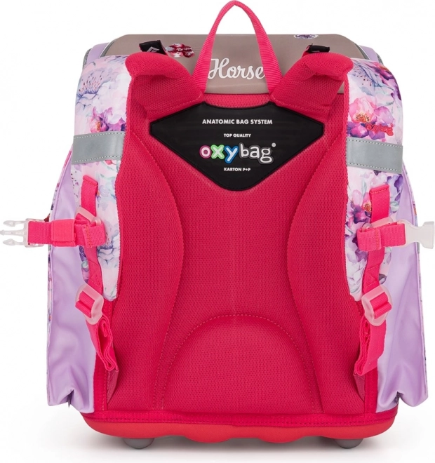 OXYBAG Schoolpakket 3-delig Premium Light Paard Romantisch