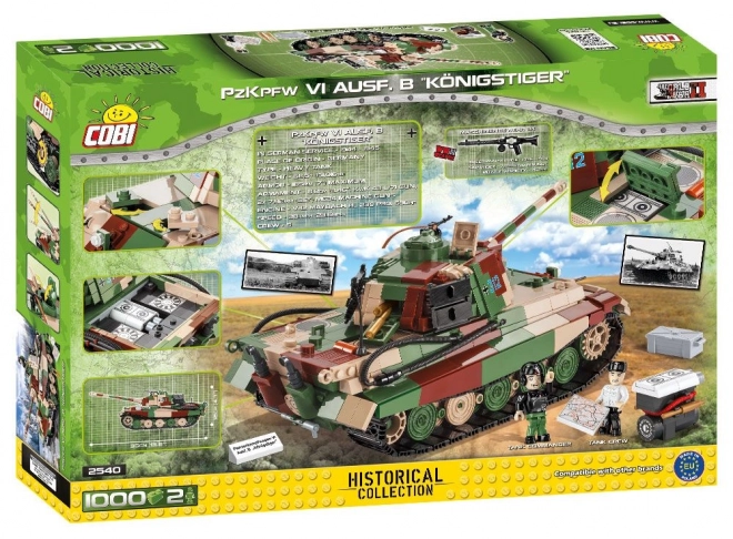 Bouwset Panzer VI Ausf. B Konigstiger tank