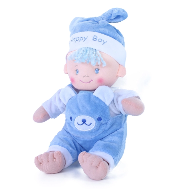 Zachte en knuffelige pop