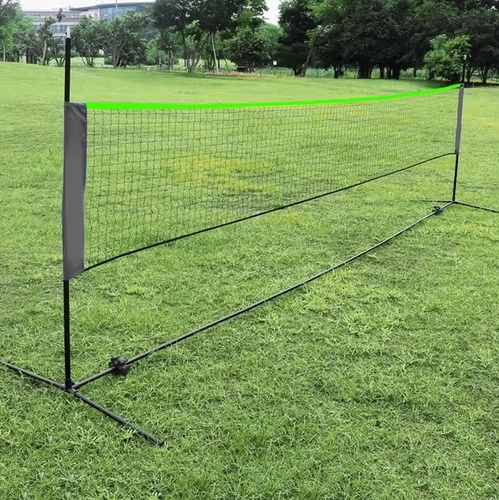 Draagbaar sportnet voor volleybal, badminton en tennis