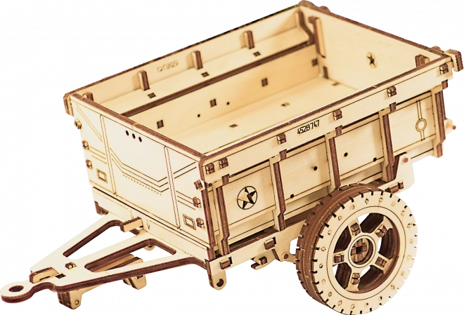 Houten 3D-puzzel – militaire aanhanger WOODEN CITY