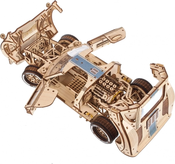 Ugears 3D houten mechanische puzzel Endurance Racer