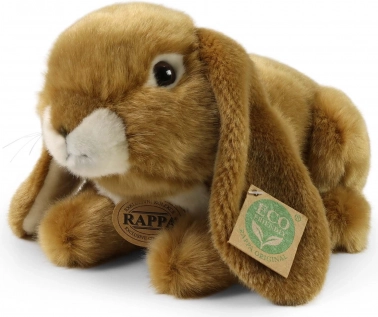 Rappa pluchen bruine konijn 25 cm eco‑friendly